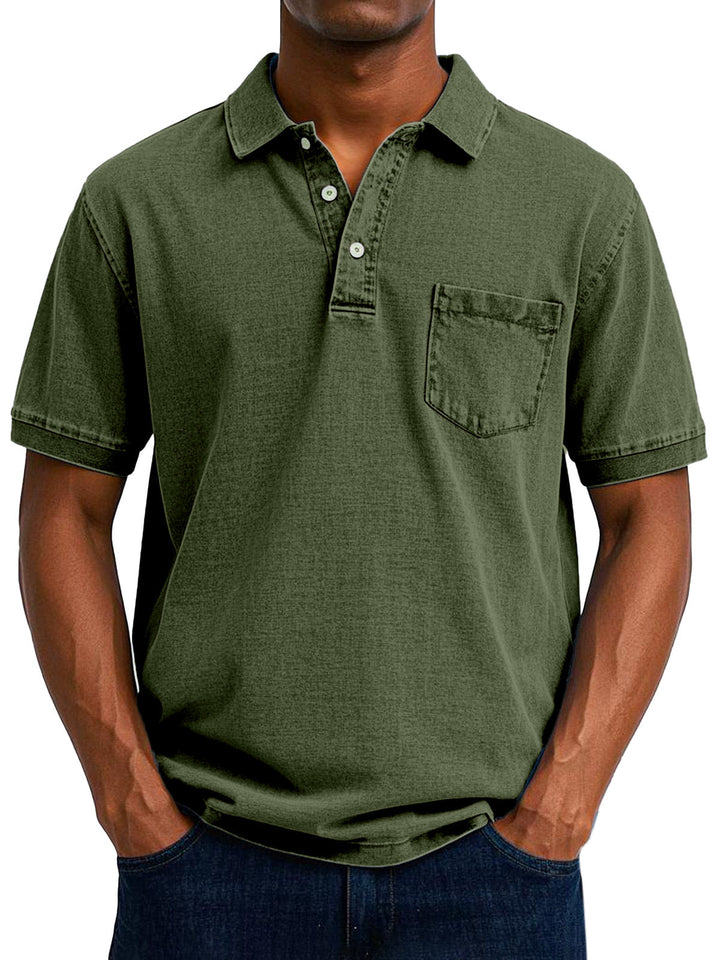 Preston | Vintage Casual Polo Shirt