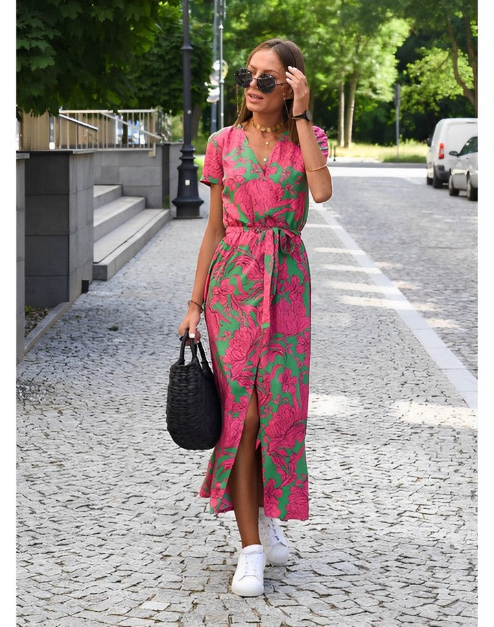 Anna - Dress with Floral Print Spring/Summer