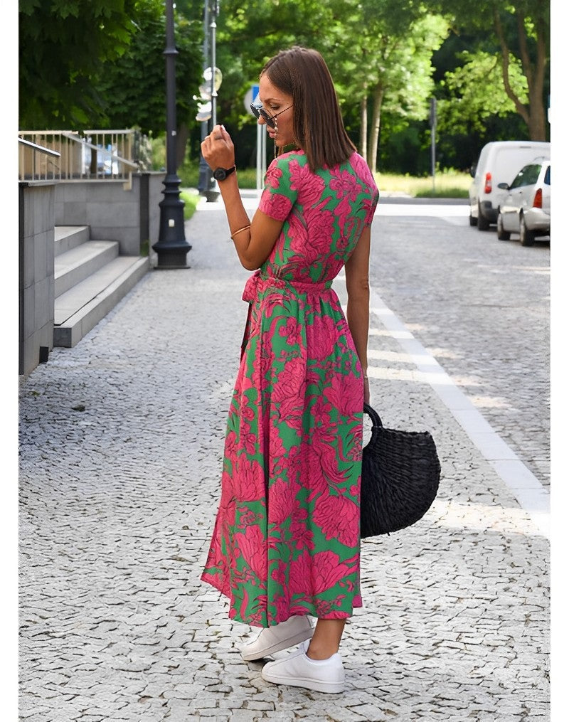 Anna - Dress with Floral Print Spring/Summer